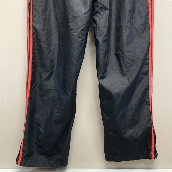 Adidas Vintage Mesh Lined 3 Stripe Track Windbreaker Pants AUZ001 Large - Picture 6 of 16